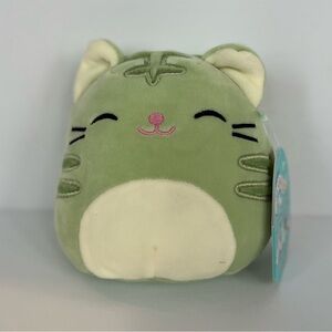 Squishmallows 5” Chase Green Tabby